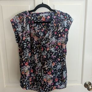 Daniel Rainn Multicolor Floral Blouse